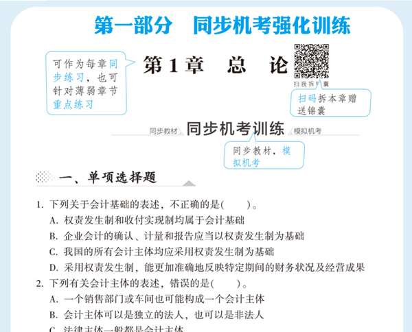 2020年注会《同步机试题库一本通》电子版抢先试读！速来围观