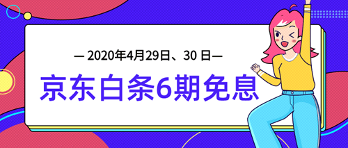 4月29日、30日审计师课程京东白条6期免息