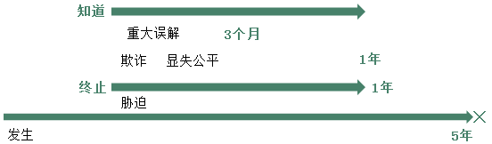 2020中级会计职称经济法知识点：可撤销法律行为