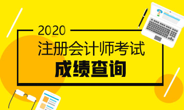 宁波cpa2020年成绩查询时间