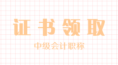 你还没看过这份四川2019会计中级证书领取各地区汇总？