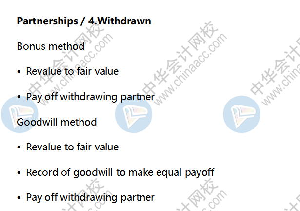 AICPA知识点：Partnerships—Withdrawn