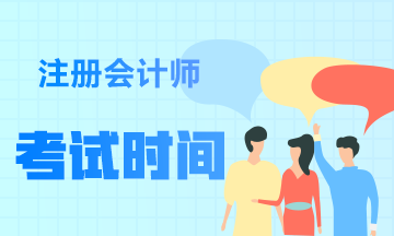 广东cpa2020年考试时间已经公布