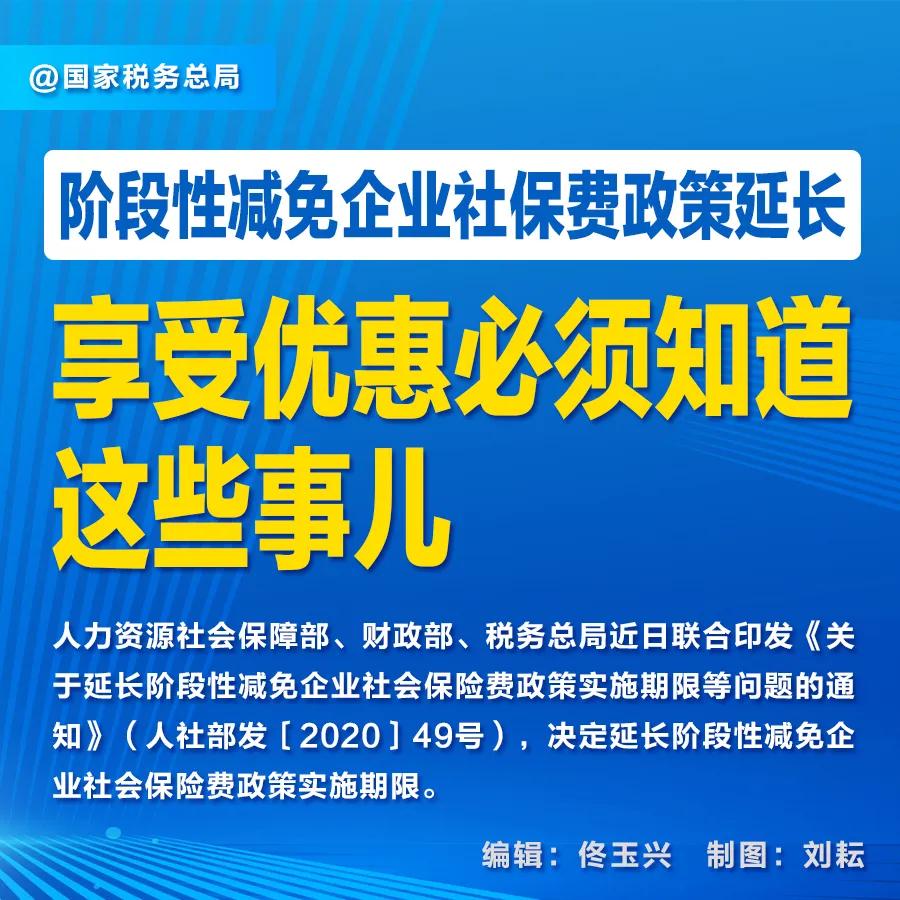 知识帖！阶段性减免企业社保费政策延长，九张图告诉你如何享优惠