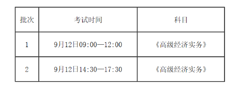 福建高级经济师报名简章