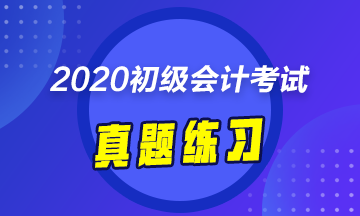 初级会计试题练习