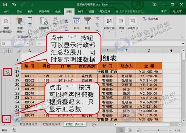 简单玩转Excel排序、筛选、分类汇总与数据透视表功能！