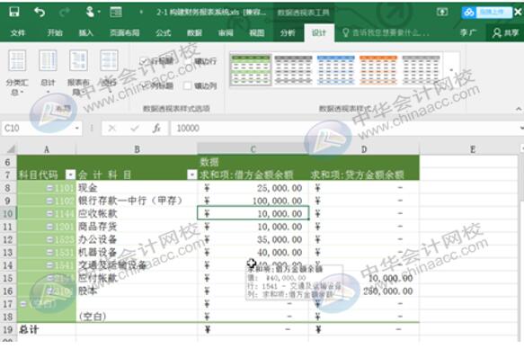 Excel实操技能：用Eexcel编制试算平衡表！