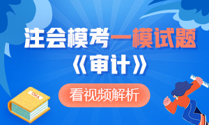 可下载版！注册会计师万人模考大赛《审计》一模试题