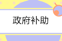 有关政府补助的会计分录怎么写？答案送上！