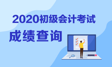 2020年山东初级会计成绩