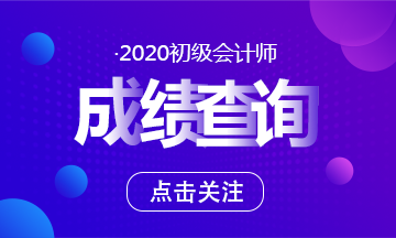 2020山西初级会计考试成绩查询入口在哪？