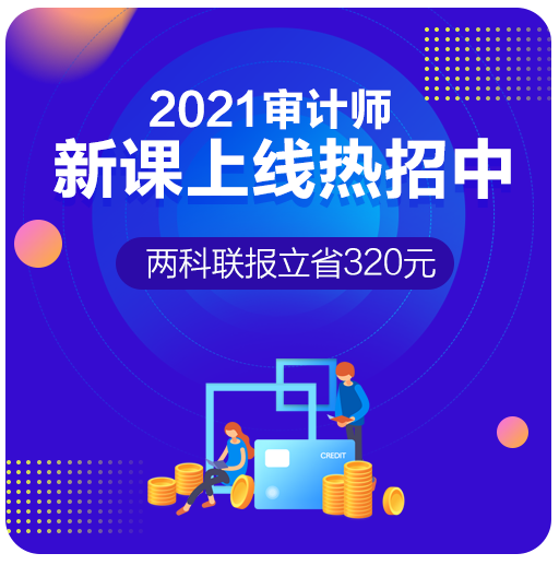 2021年审计师课程