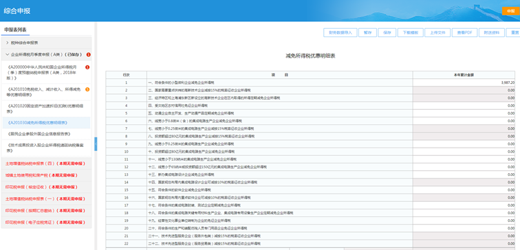 电子税务局五税种“综合申报”攻略来袭~