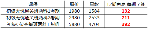 你好 爽11尾款人 支付尾款马上开课！