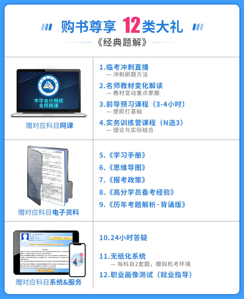 经典题解：题解卷&习题卷带你搞定初级会计职称习题阶段（可试读）