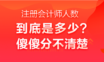 中国注册会计师行业全国从业人员超40万人？不是二十多万吗？