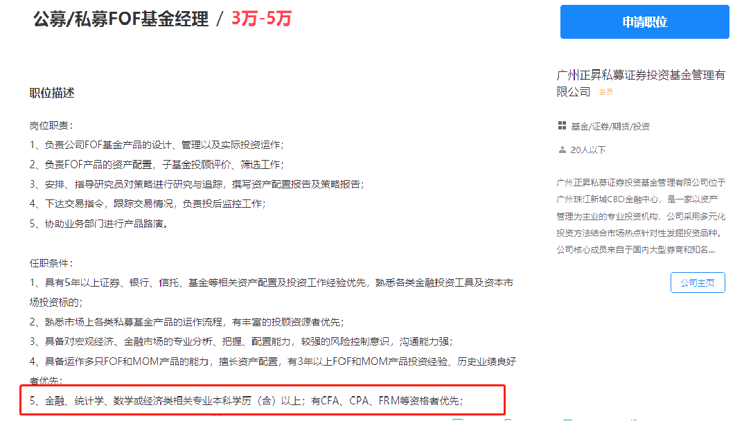 大家都想考CFA，CFA的含金量到底如何？