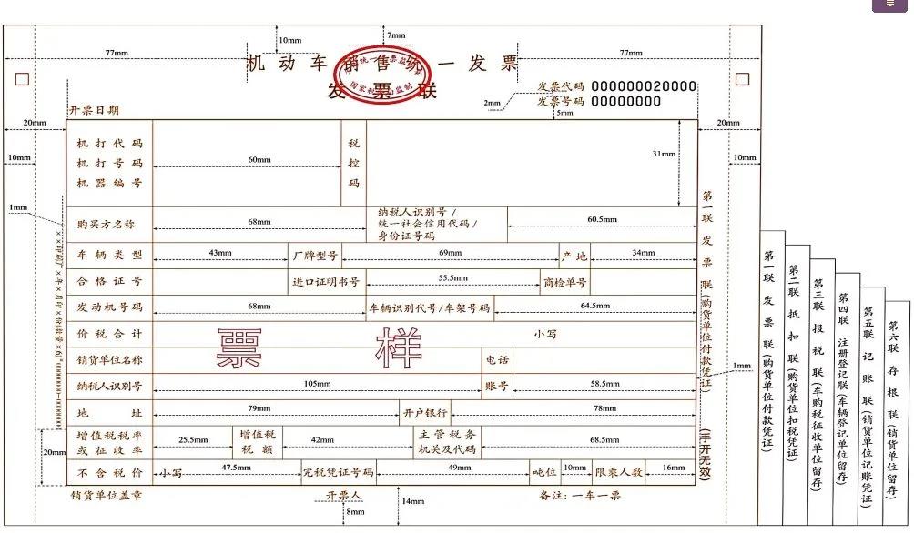 关于《机动车发票使用办法》你需要知道的二三事~