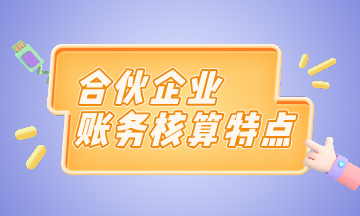 合伙企业账务核算特点