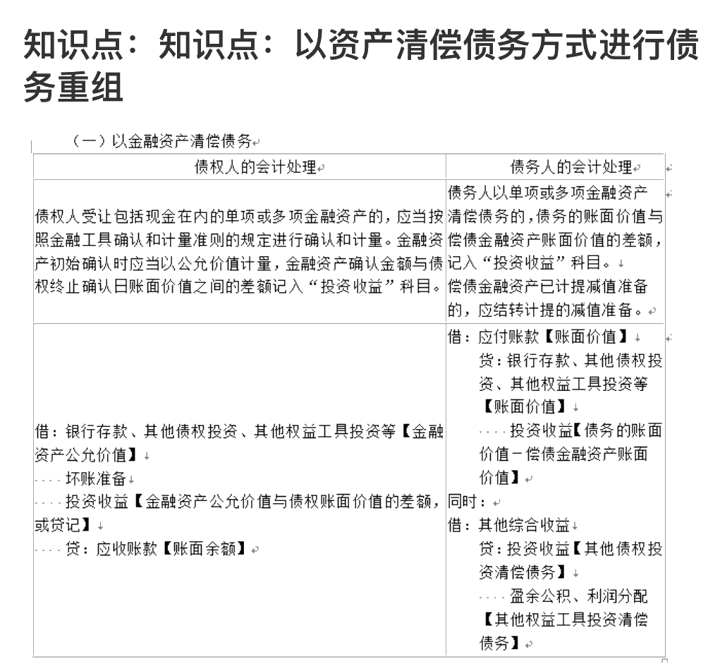 高效实验班老师知识点总结