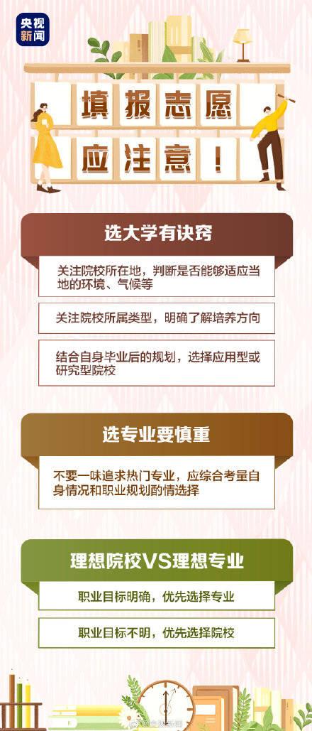 中央发布高考志愿填报超全知识点！这些物品千万别乱晒！