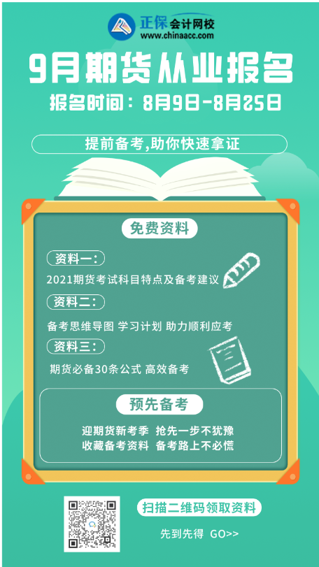 期货从业考试要交多少钱？