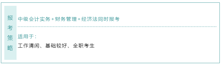 不知道中级会计职称报考科目如何搭配？这样选！