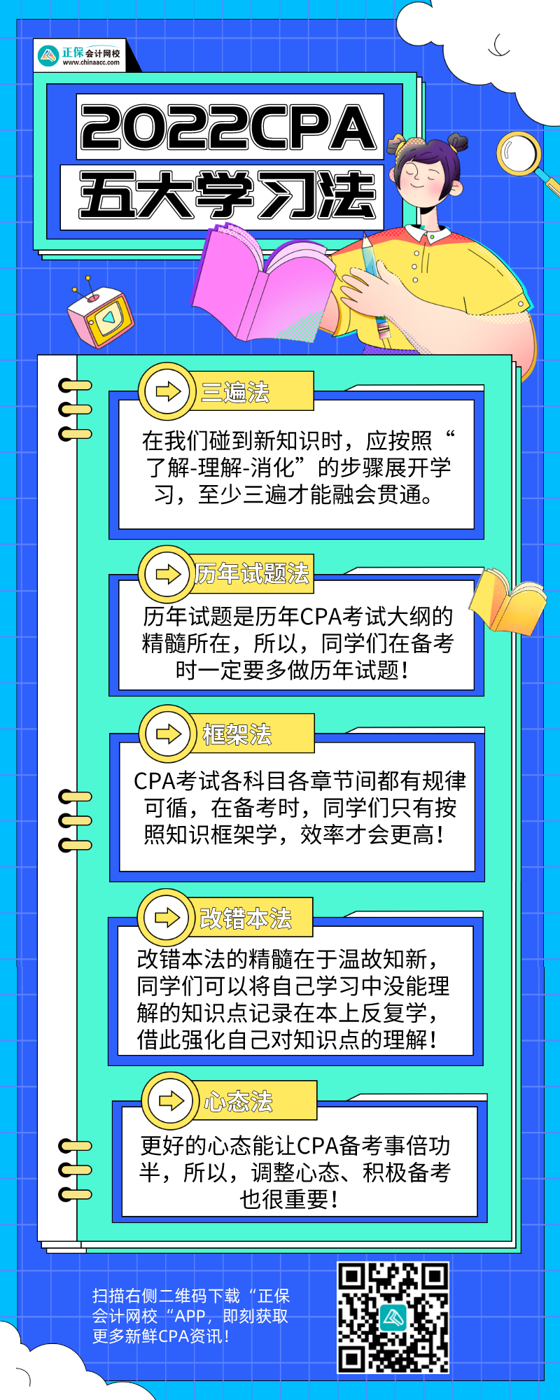 @2022CPA考生 五大学习法你get了么？