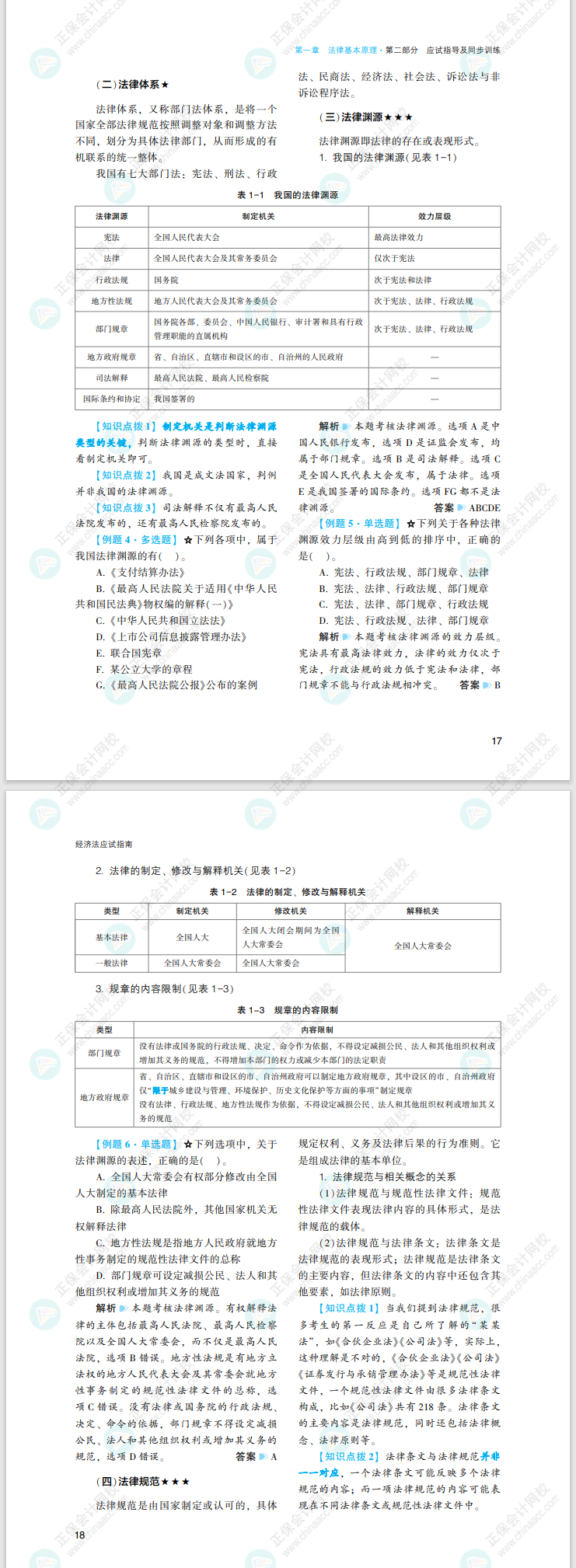 不看血亏！2022注会经济法《应试指南》免费试读来了！