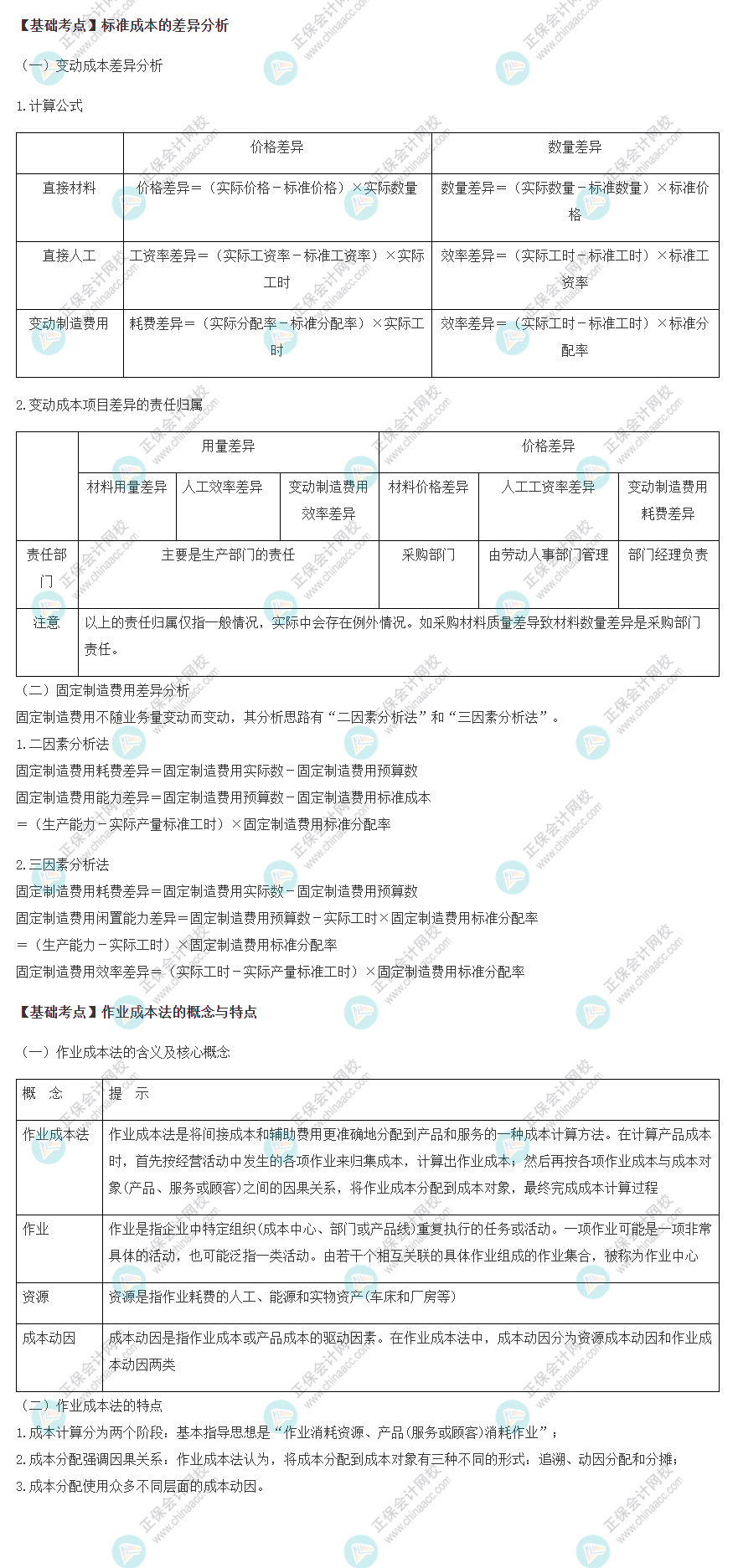 2022注会《财管》基础备考阶段必备考点