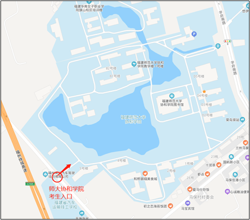 福建福州2022高会考试考生出行通告