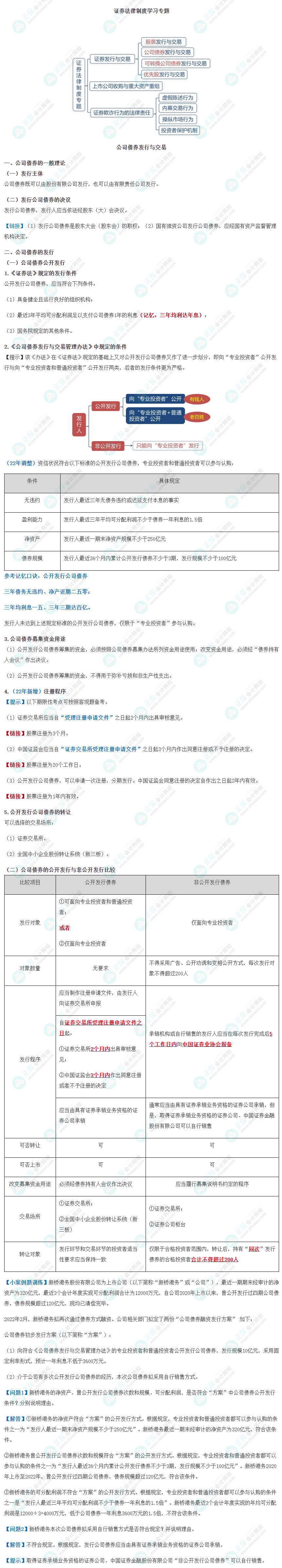 张稳老师：《证券法“开小灶”之公司债券发行与交易》  