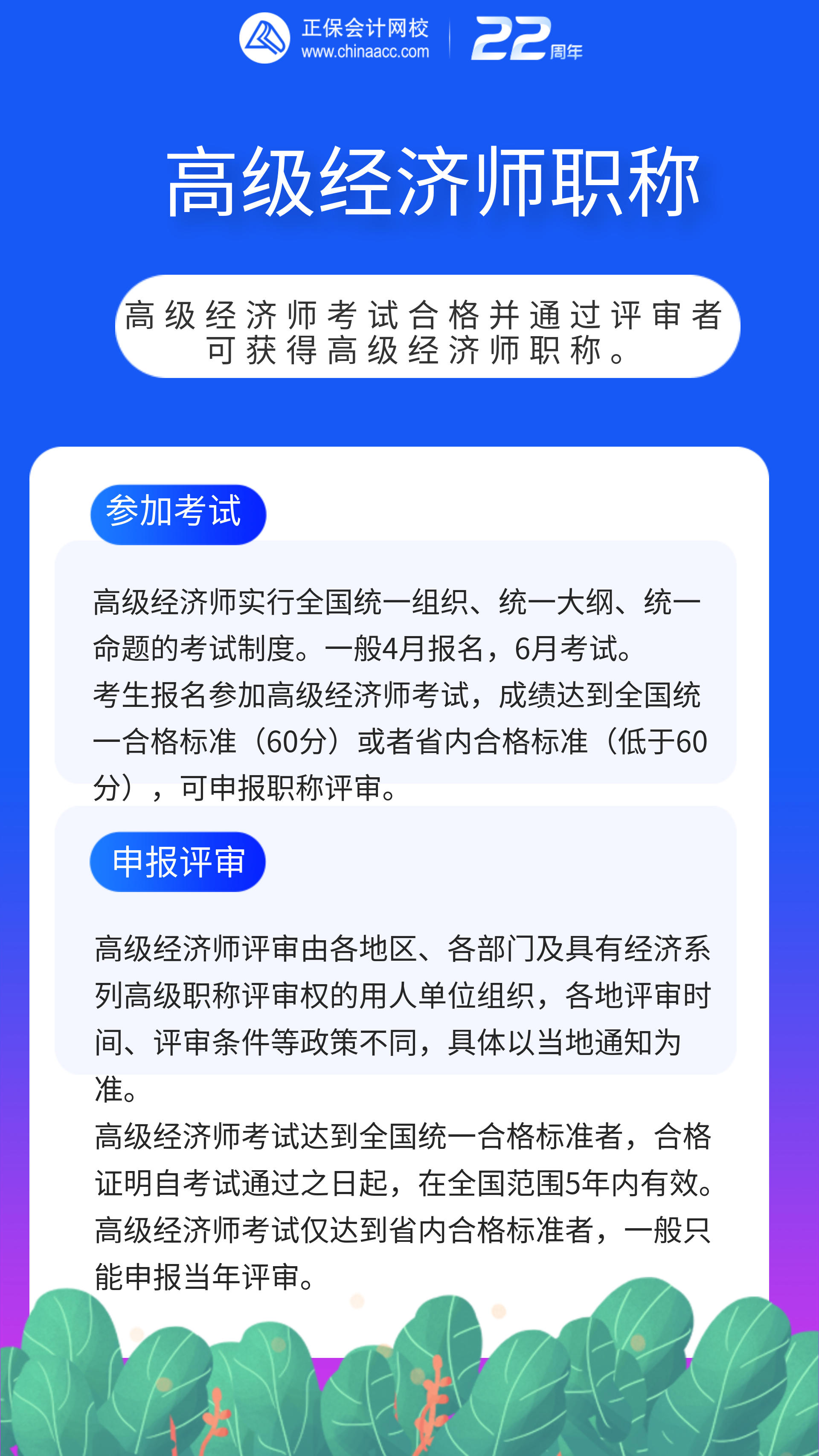 高级经济师职称获取