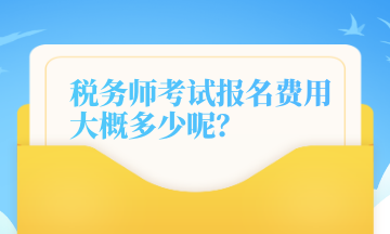 税务师考试报名费用大概多少呢？