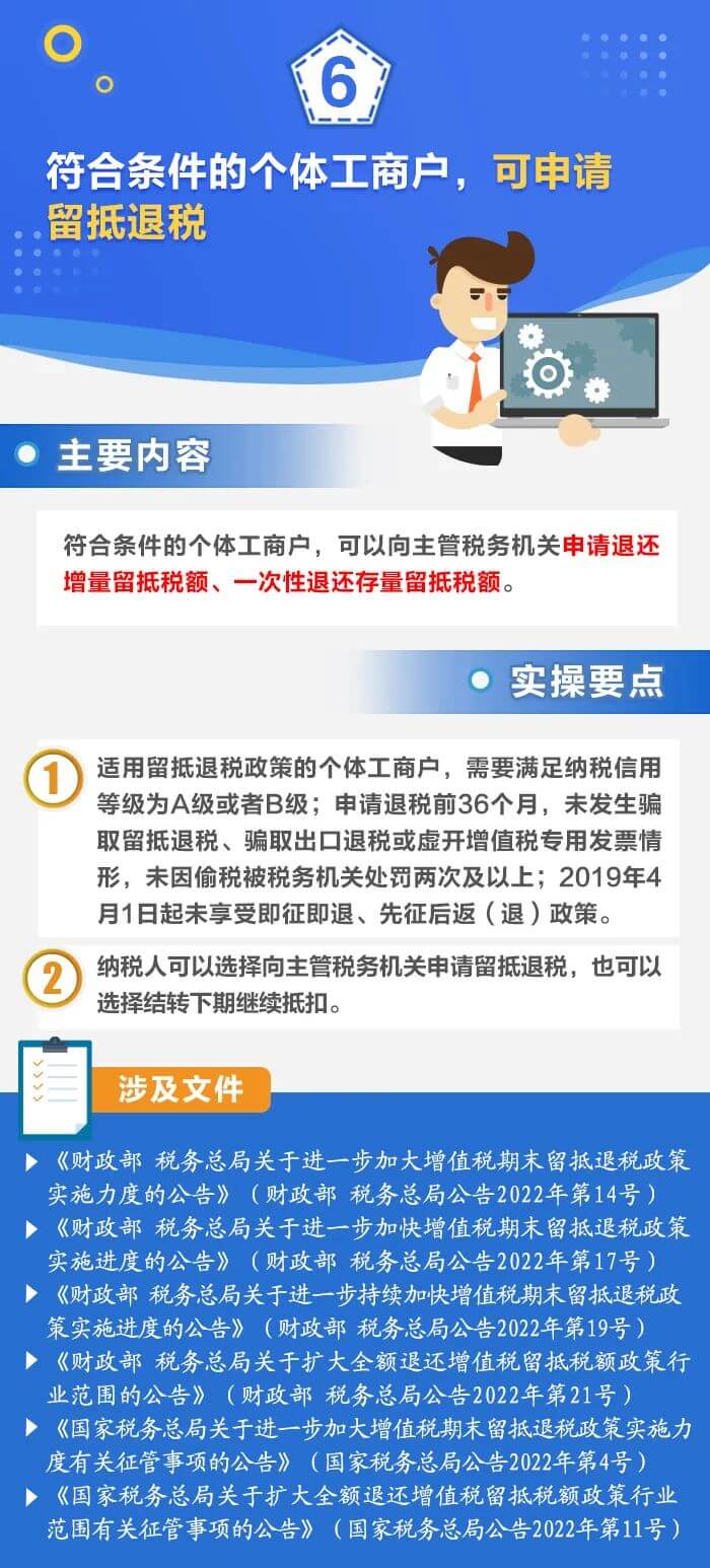 个体工商户税费优惠政策