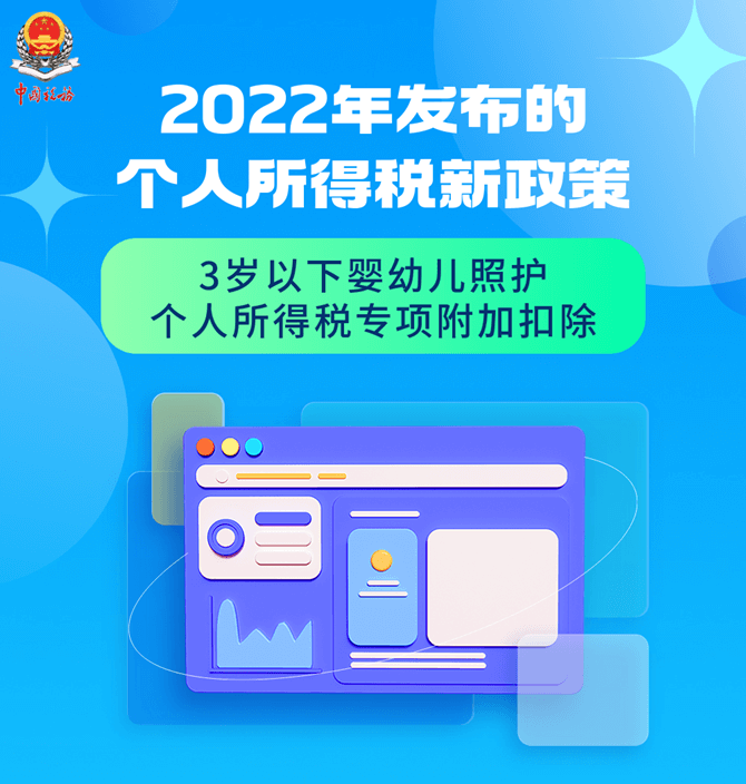 2022年发布的个人所得税新政策大盘点