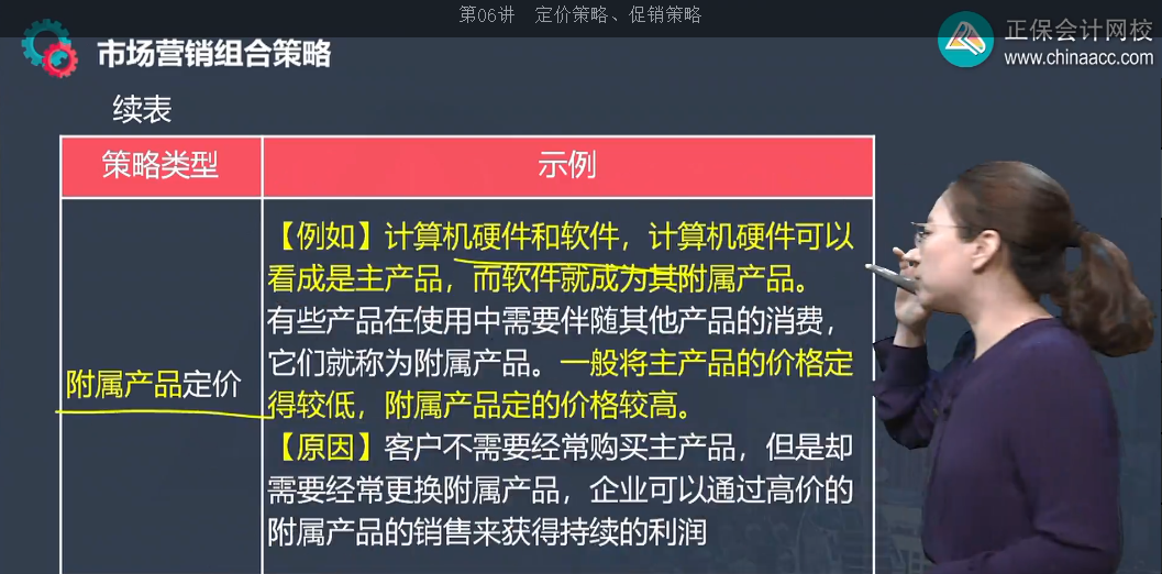 中级经济师《工商管理》试题回忆：定价策略