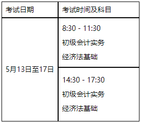 江苏淮安2023年初级会计考试报名简章公布