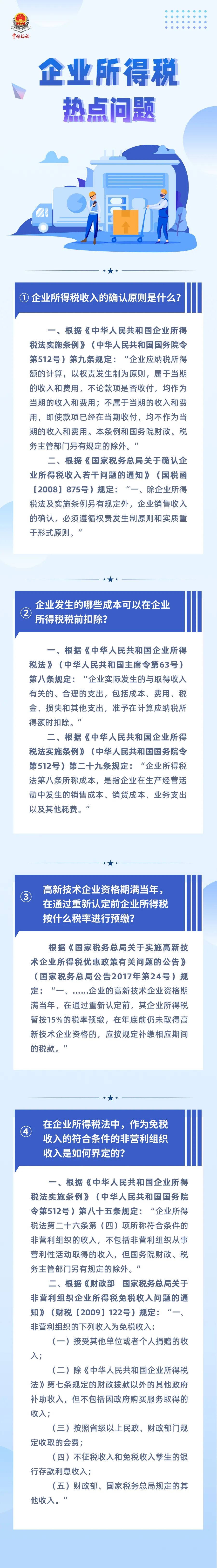 企业所得税热点问题