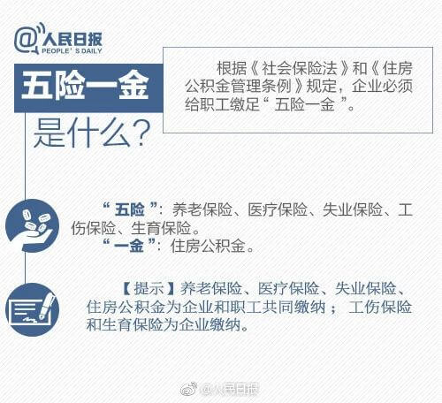 五险一金是什么