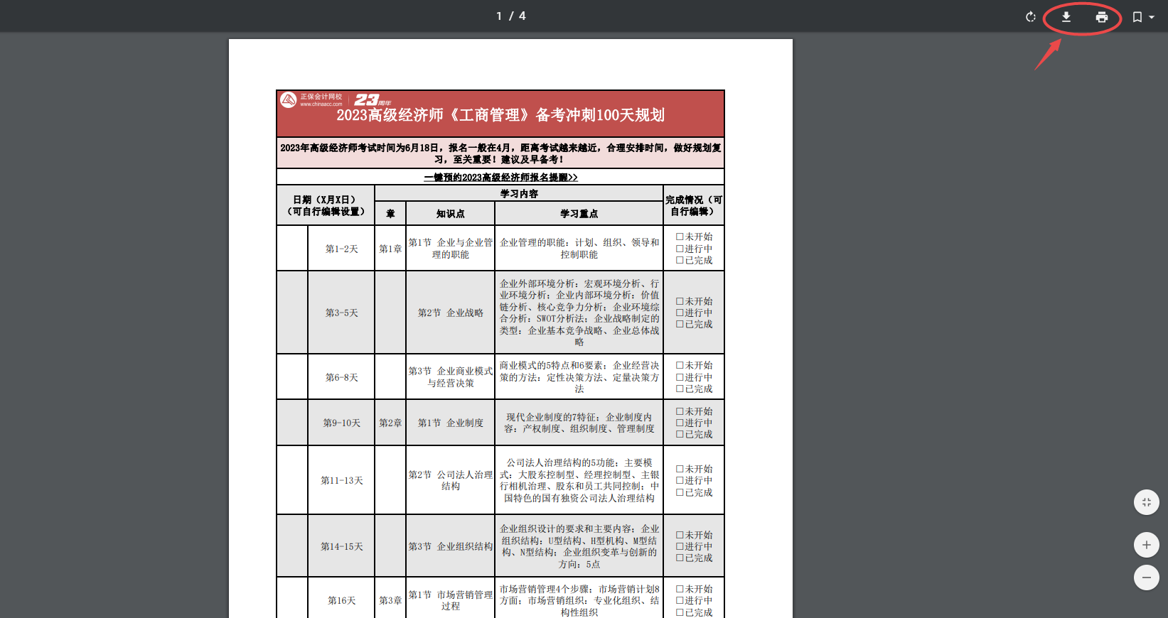 高级经济师百天决战资料包3