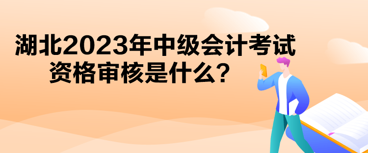 湖北2023年中级会计考试资格审核是什么？