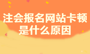 注会考试报名 进不去网站怎么办？