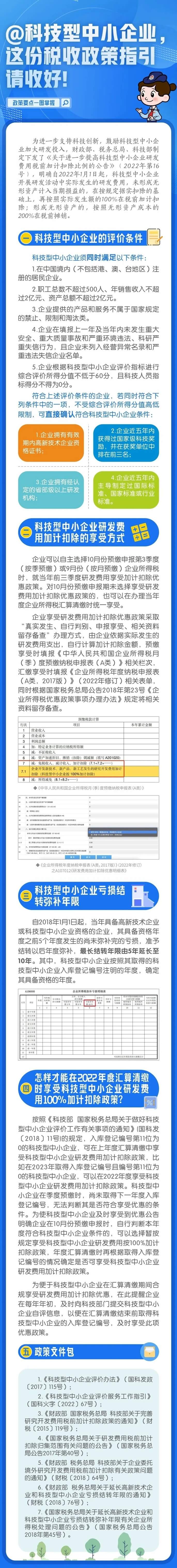 科技型中小企业税收政策指引