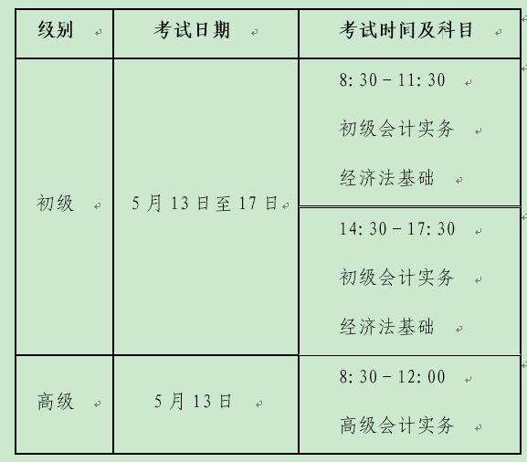 开封转发河南2023年高级会计师准考证打印通知