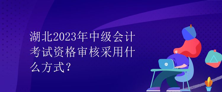 湖北2023年中级会计考试资格审核采用什么方式？