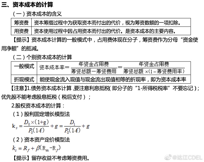 【达者为先】6月9日19时达江中级财务管理应试指南刷题直播