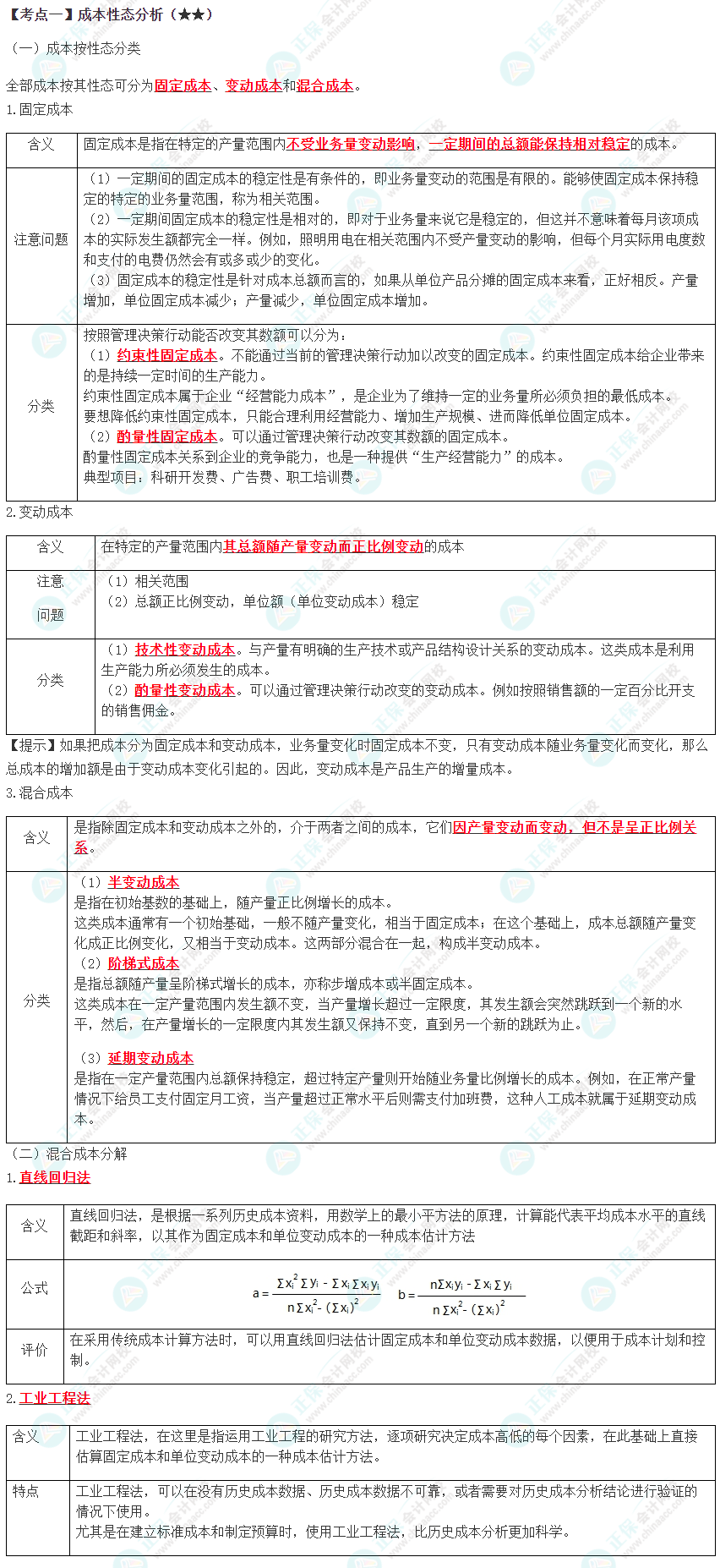 2023年注会《财管》高频考点