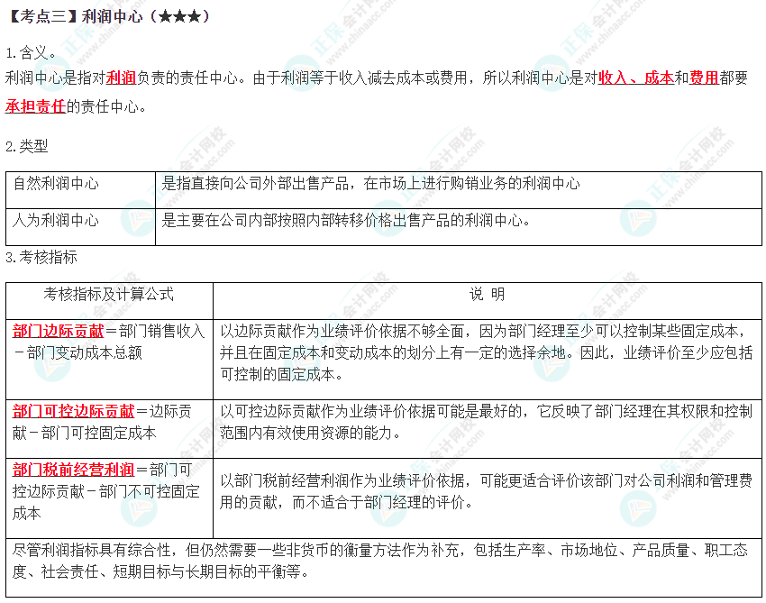 2023年注会《财管》高频考点